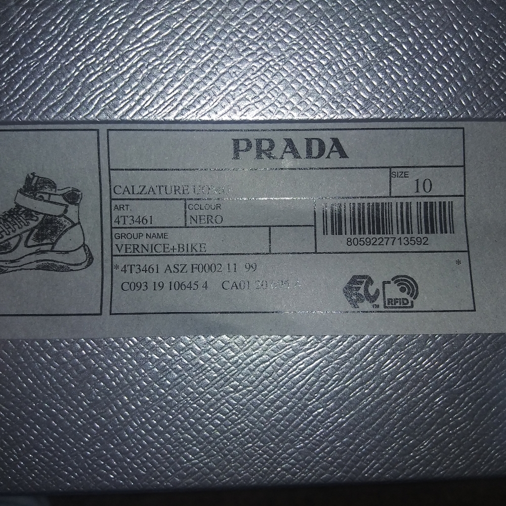 Men's Prada Biker Shoes - Picture 6 of 6